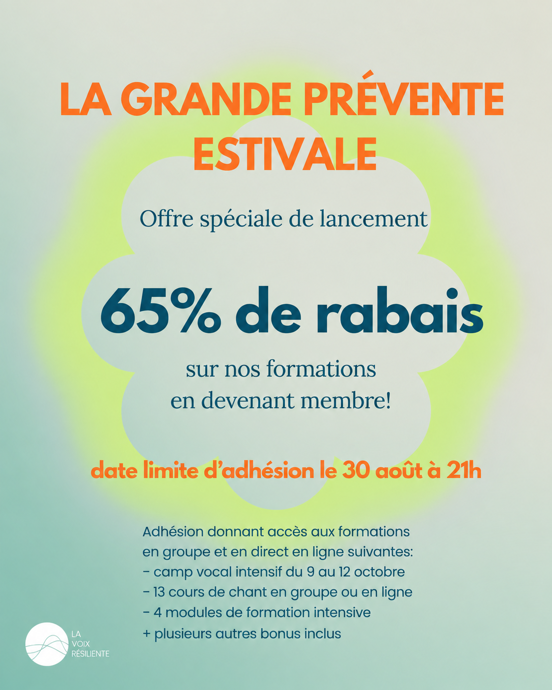 Abonnement membre fondateur.trice 2026 de la nouvelle communauté de La Voix Résiliente